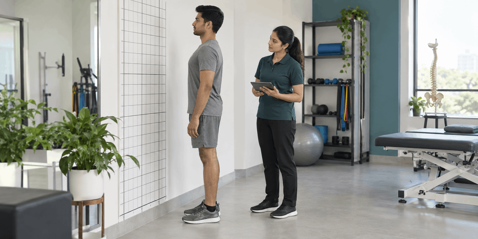 Services Postural assessment and corrective training at PHYSIOMOTION Physiotherapy Clinic in Faridabad