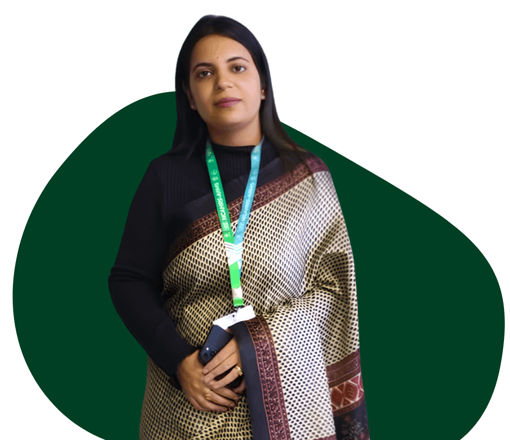 Dr. Deeksha Choudhary, physiotherapist at PhysioMotion in Sector 89, Faridabad.