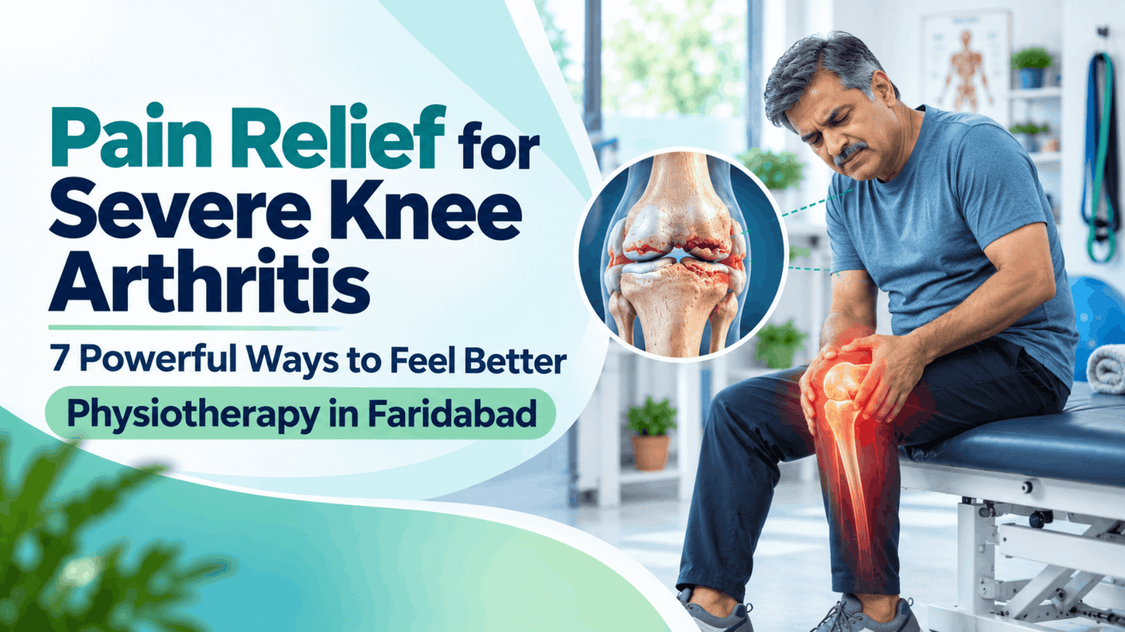 Pain relief for severe knee arthritis